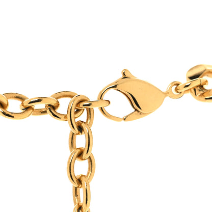 Christian Dior Metal CD Choker Necklace Gold 4 of 6