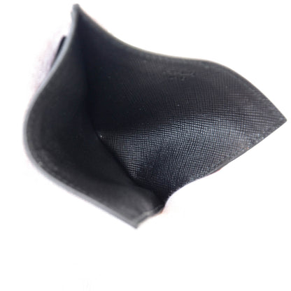 Prada Saffiano Card Case Nero Black 5 of 5