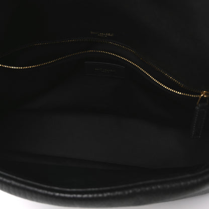 Saint Laurent Grained Lambskin Large Calypso Black 5 of 10
