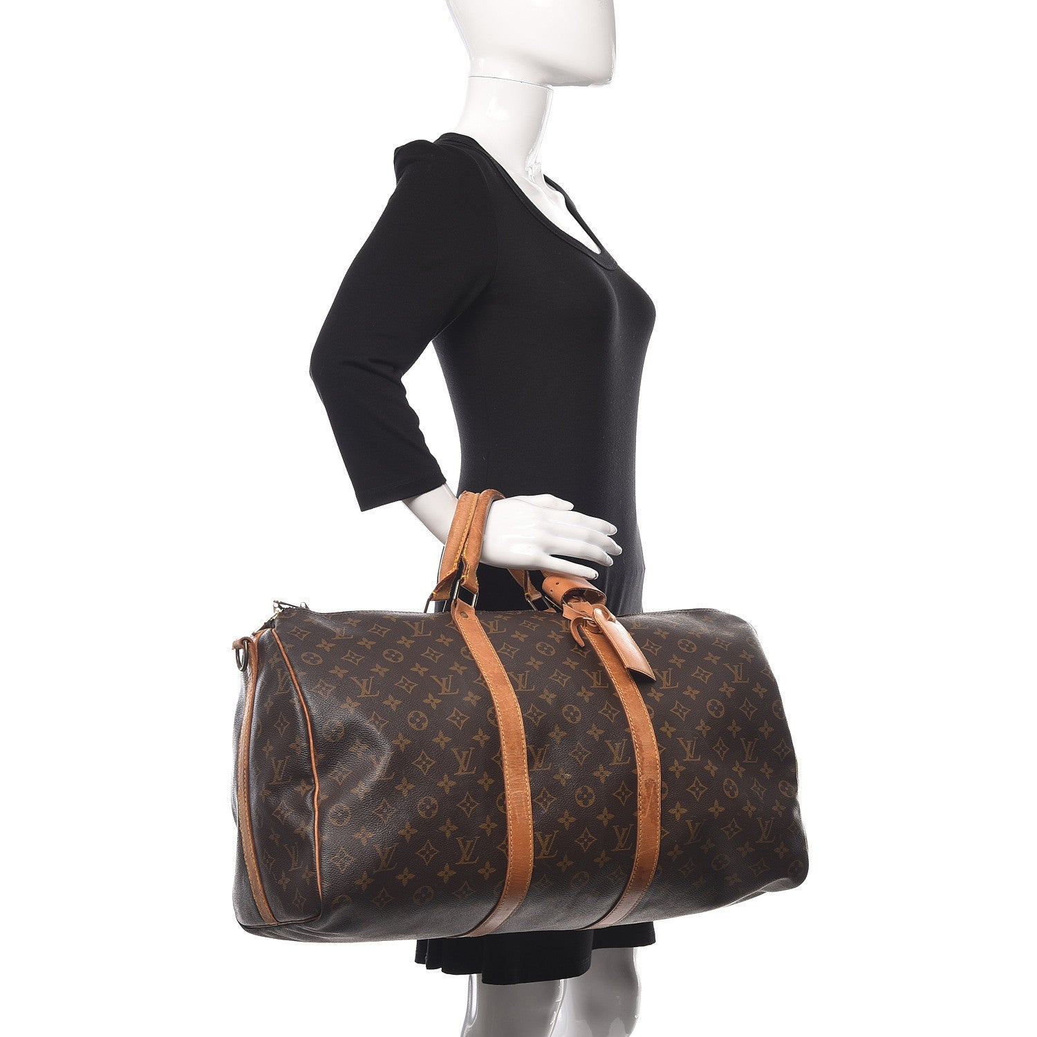 Louis Vuitton Monogram Keepall Bandouliere 50 2 of 14