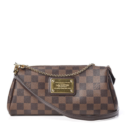 Louis Vuitton Damier Ebene Eva Clutch 1 of 9