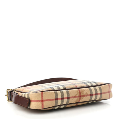 Burberry Haymarket Check Pochette Chocolate 4 of 10