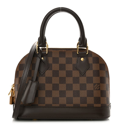 Louis Vuitton Damier Ebene Alma BB 1 of 10