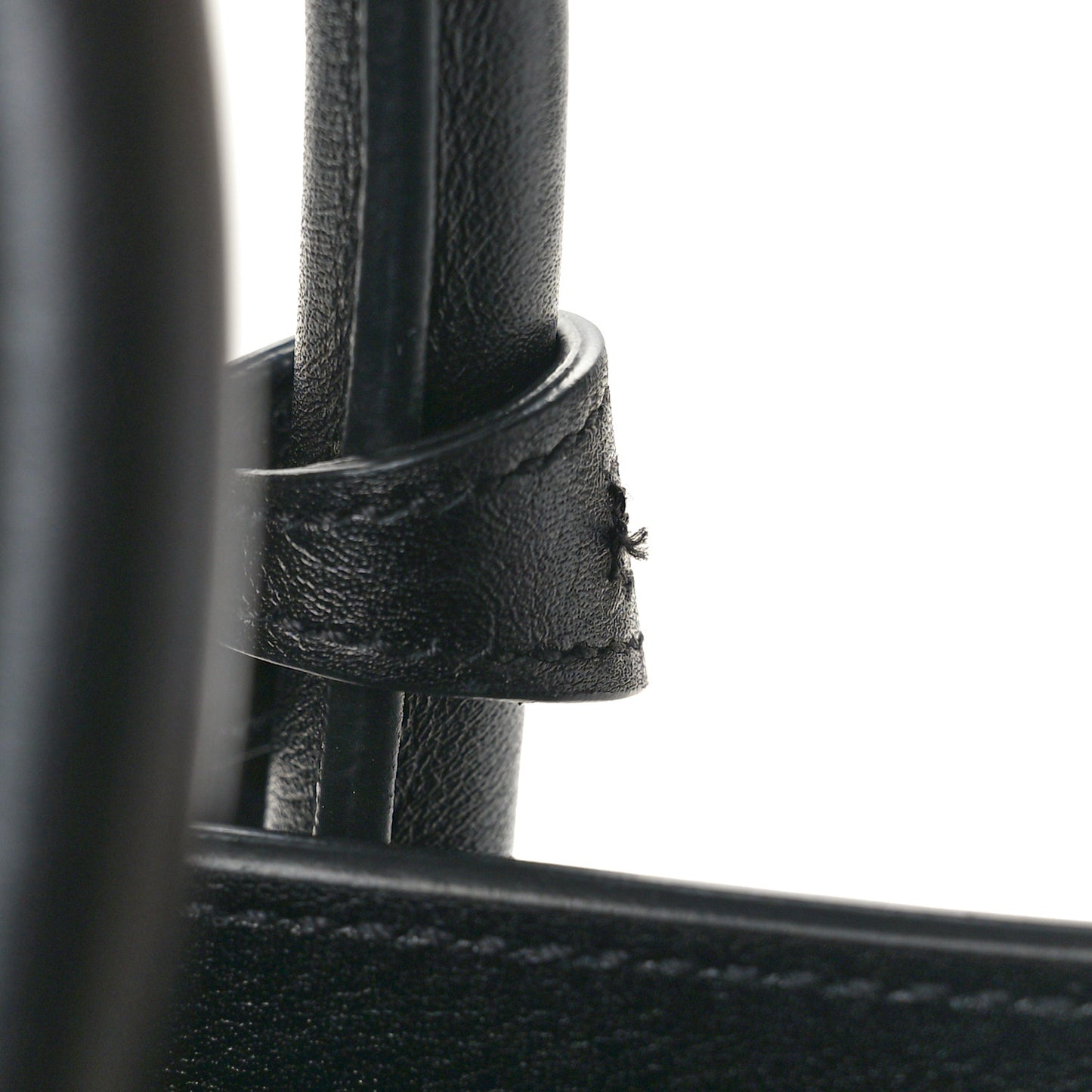 Calfskin Small Sac De Jour Black