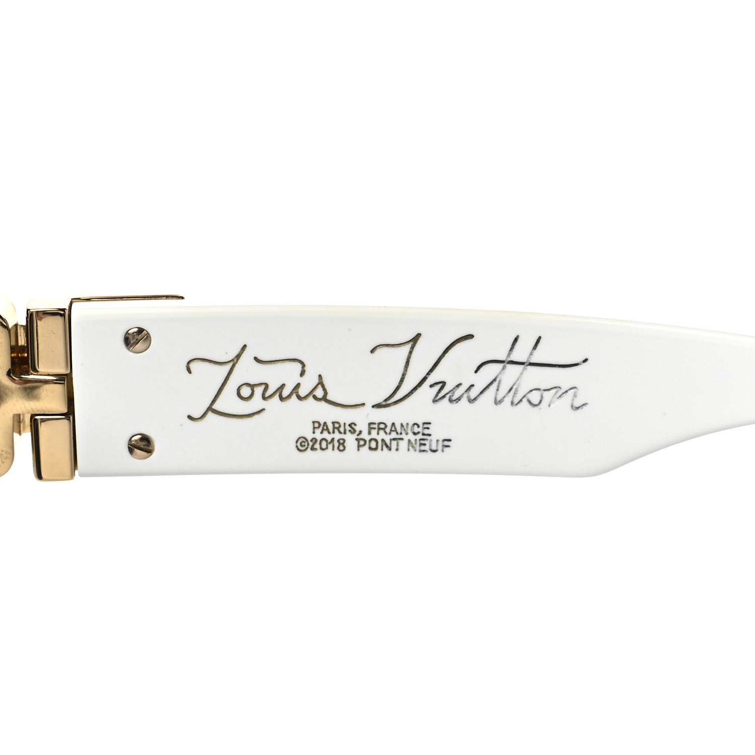 Louis Vuitton Acetate 1.1 Millionaires Z1166W Sunglasses White 5 of 8