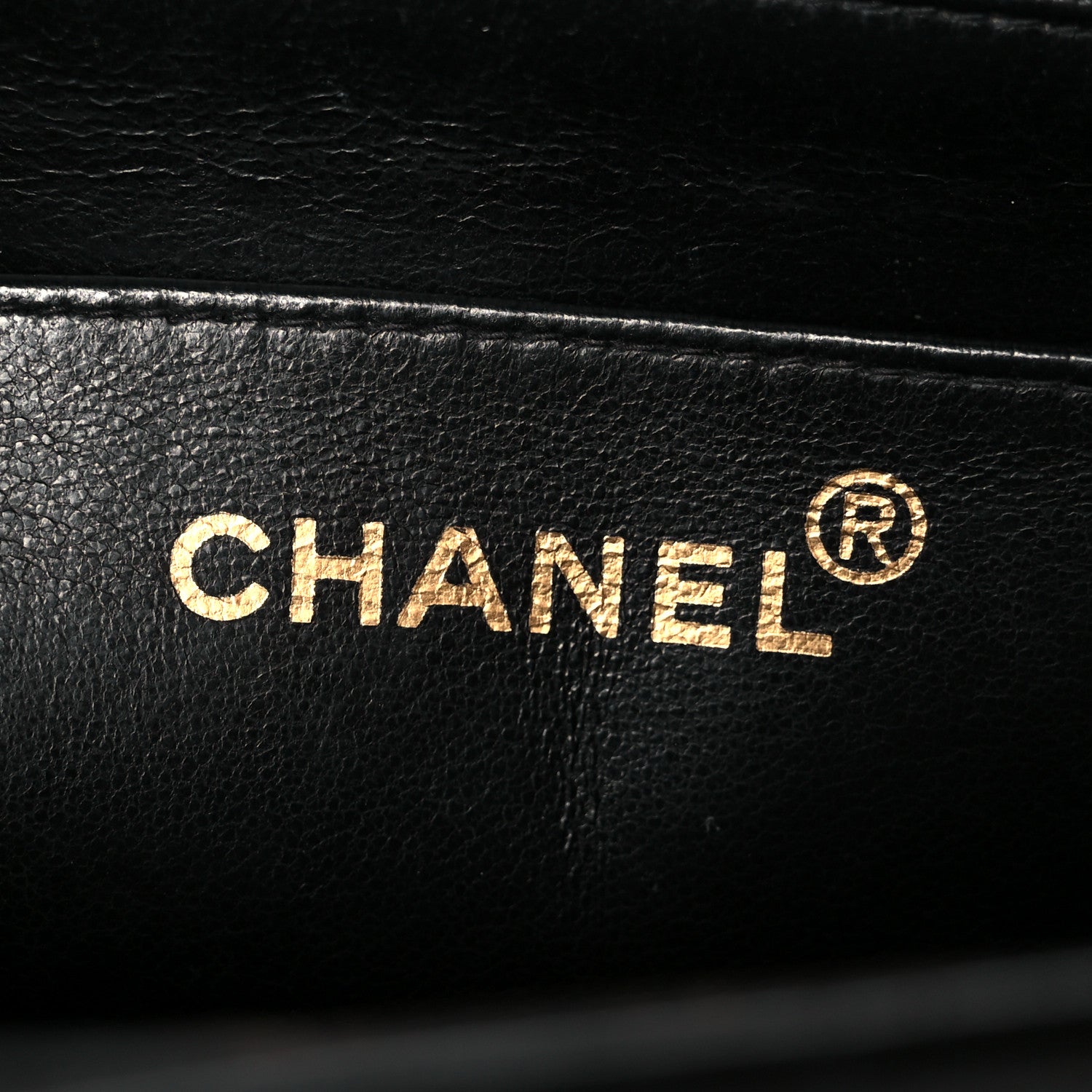 Chanel Lambskin Quilted XL Jumbo Single Flap Black 6 of 11