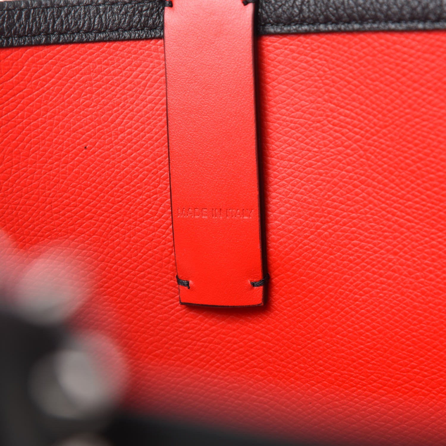 Christian Louboutin Calfskin Spikes East West Cabata Tote Black 9 of 10