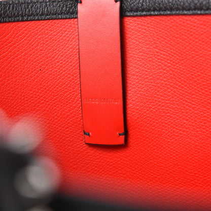 Christian Louboutin Calfskin Spikes East West Cabata Tote Black 9 of 10