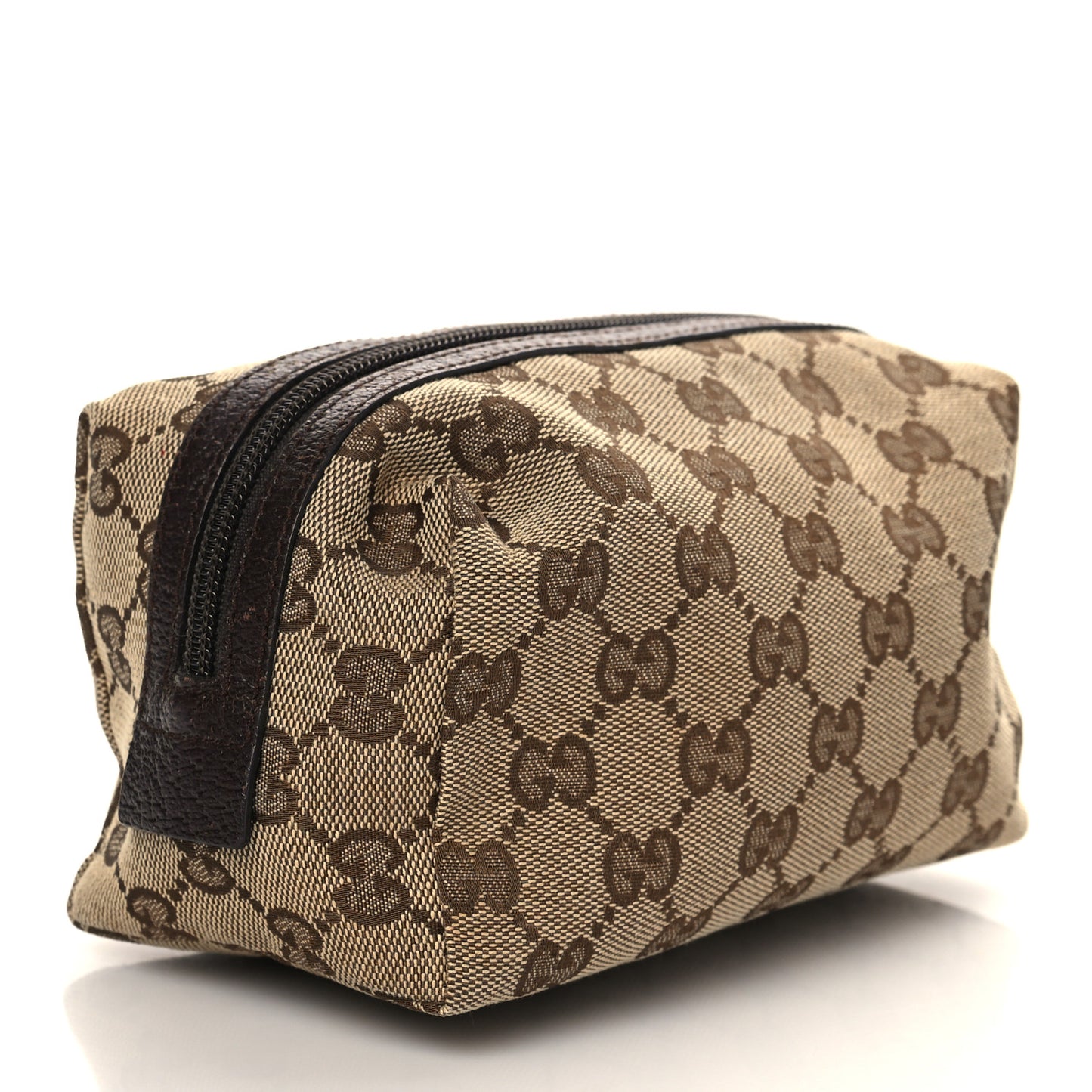 Monogram Large Cosmetic Case Brown