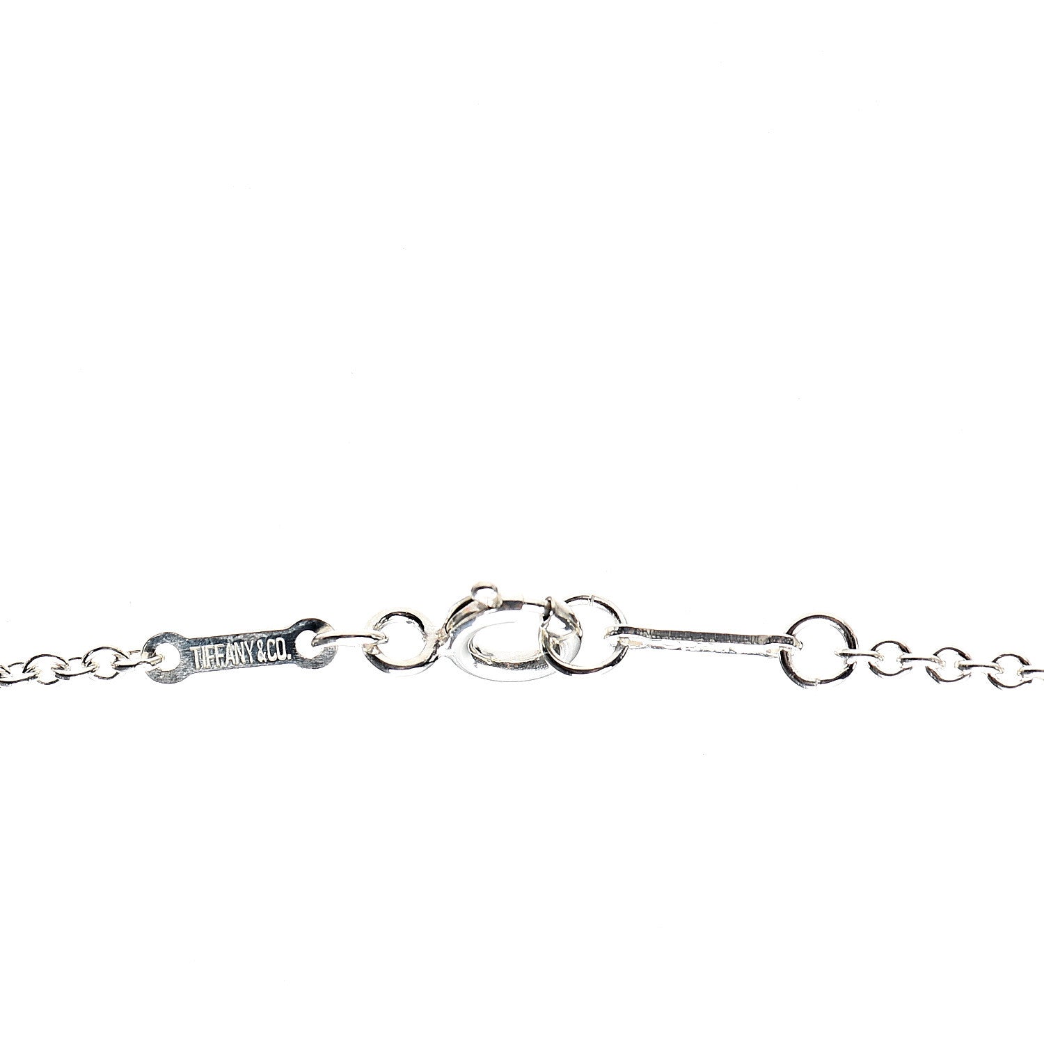 Tiffany Sterling Silver Libra Zodiac Pendant Necklace 4 of 4