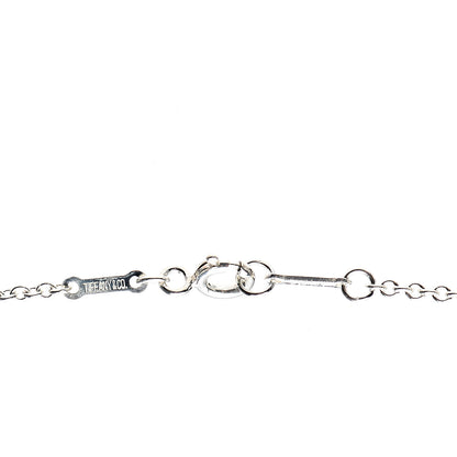 Tiffany Sterling Silver Libra Zodiac Pendant Necklace 4 of 4