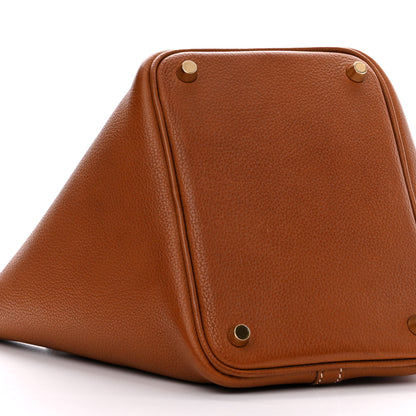 Hermes Taurillon Clemence Picotin Lock 18 PM Gold 10 of 14