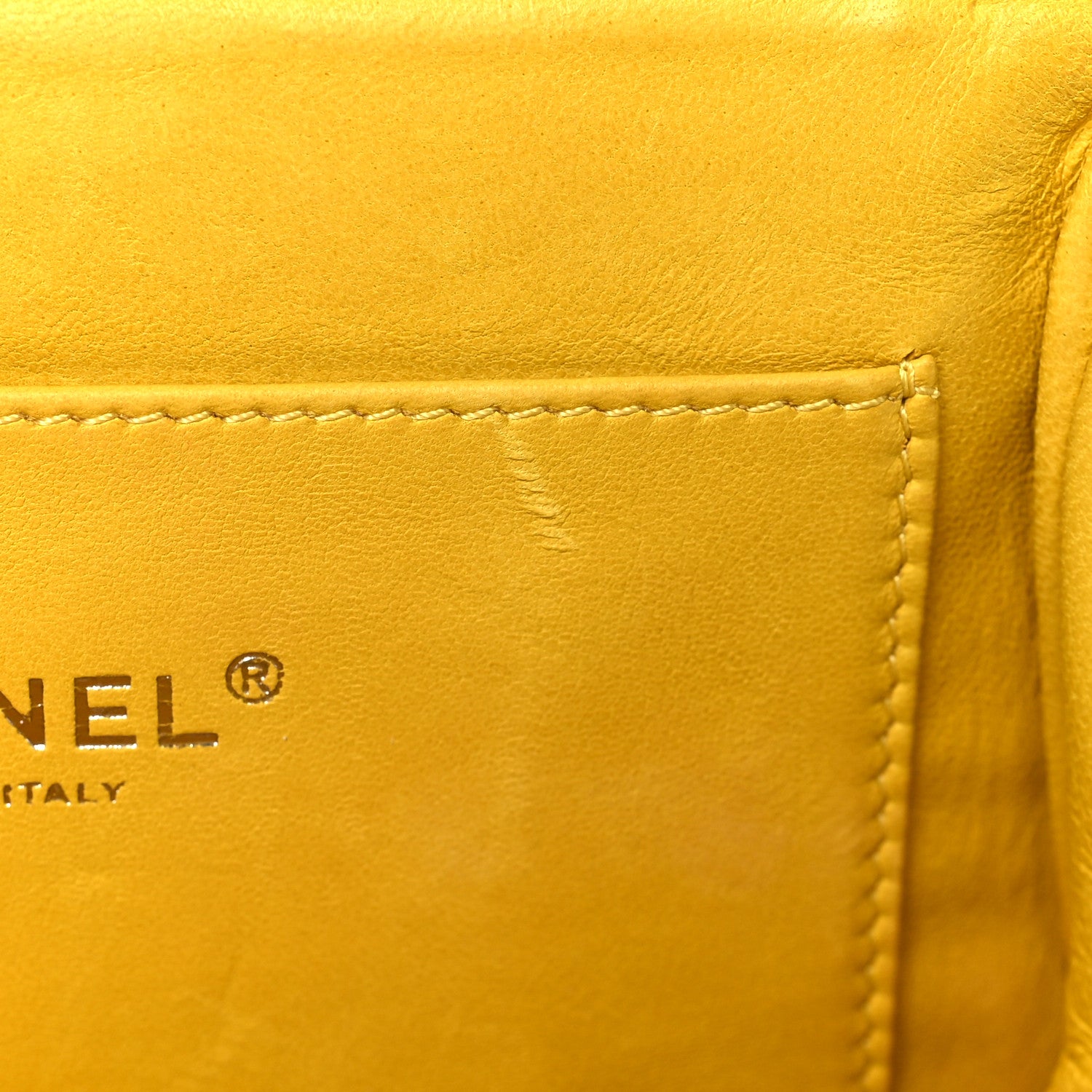Chanel Stingray Degrade Frame Clutch Yellow 12 of 12