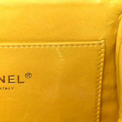 Chanel Stingray Degrade Frame Clutch Yellow 12 of 12