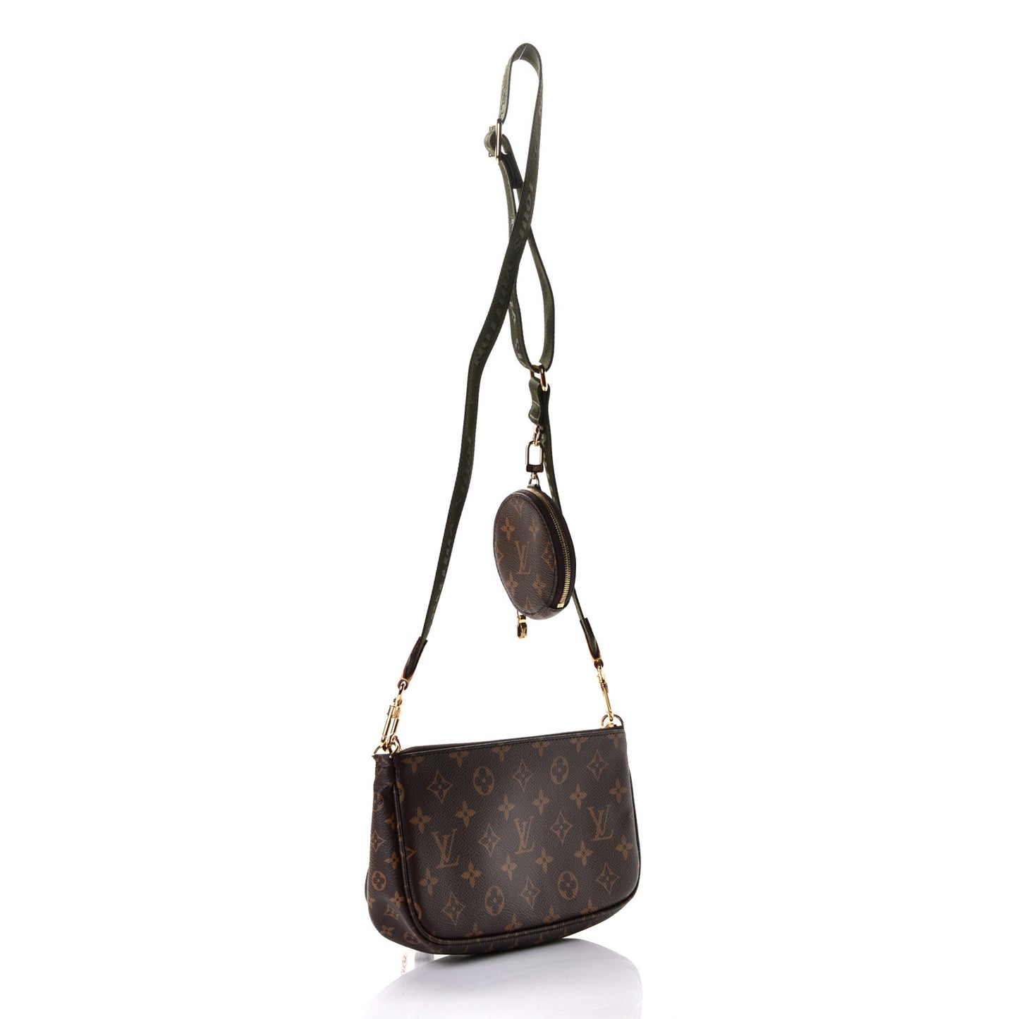 Monogram Multi Pochette Accessories Kaki