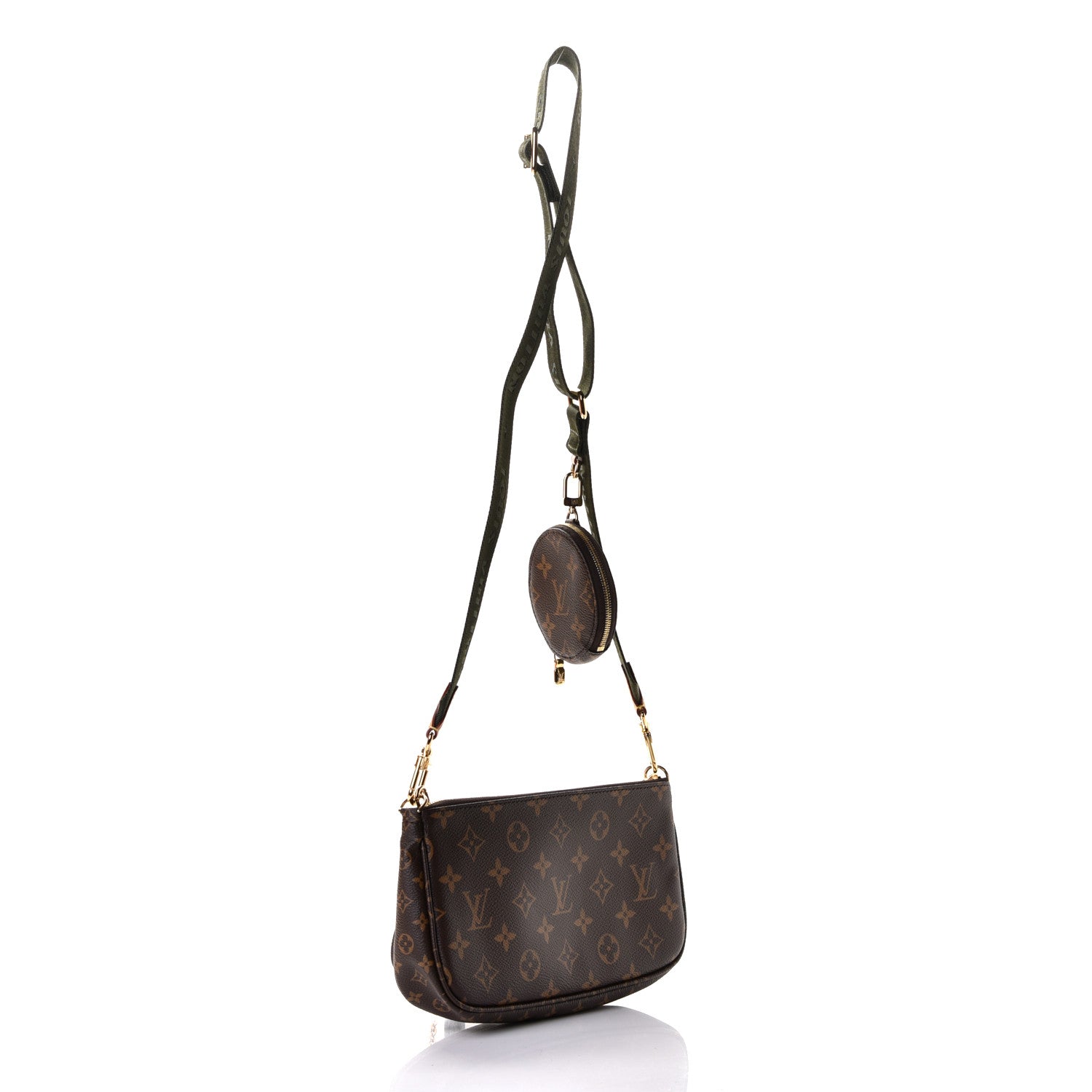 Louis Vuitton Monogram Multi Pochette Accessories Kaki 2 of 6