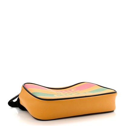 Gucci Textured Dollar Calfskin Music is Mine Belt Bag 95 38 Crop Multicolor Black 4 of 9