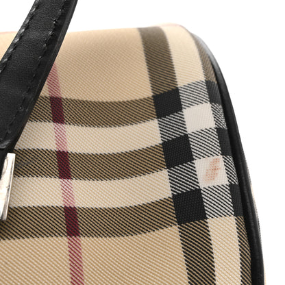 Burberry Nova Check Barrel Bag Black 16 of 17