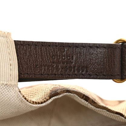 Gucci Monogram Jumbo GG Baseball Hat S 56 Camel Ebony 8 of 13