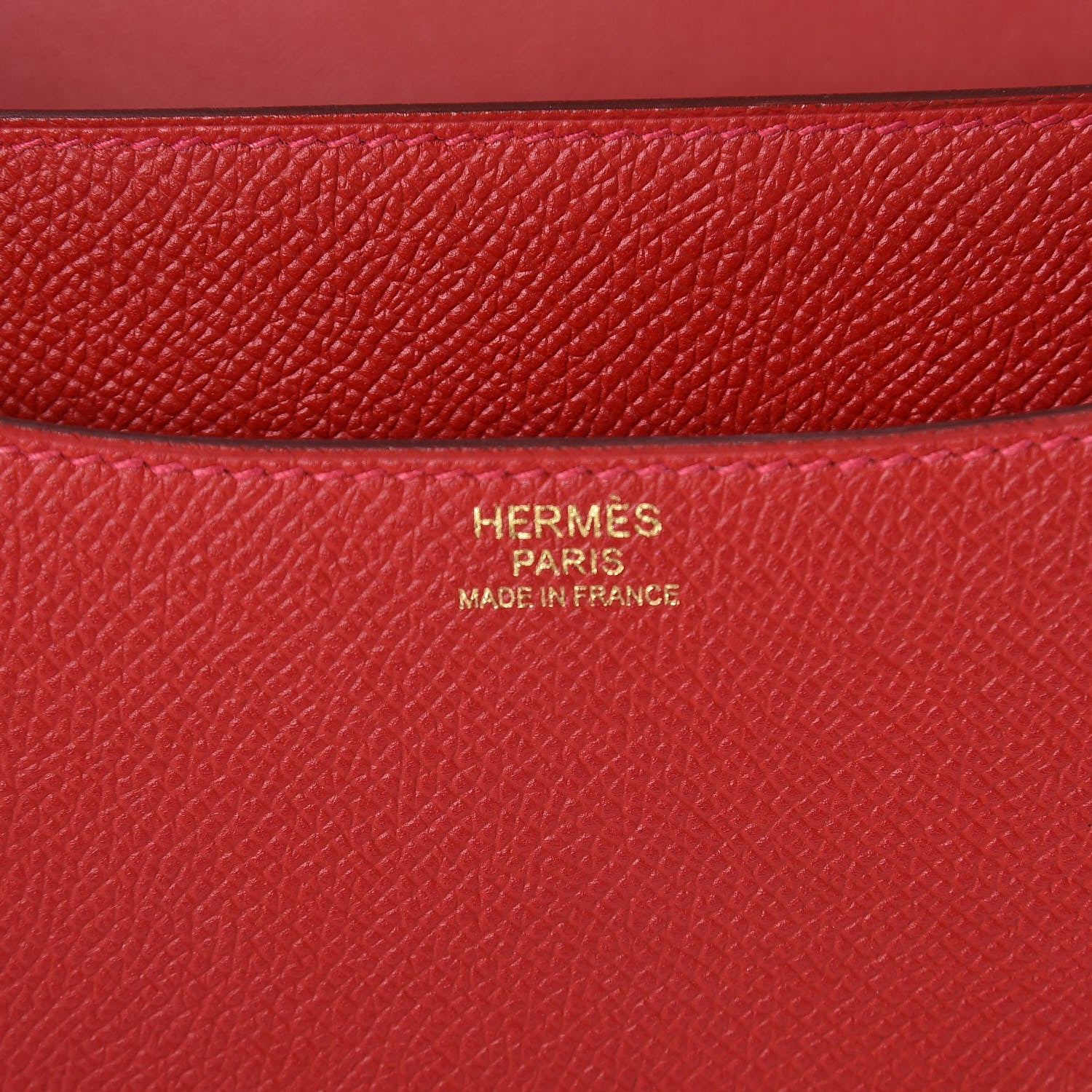 Hermes Epsom Constance 24 Rouge Casaque 7 of 24