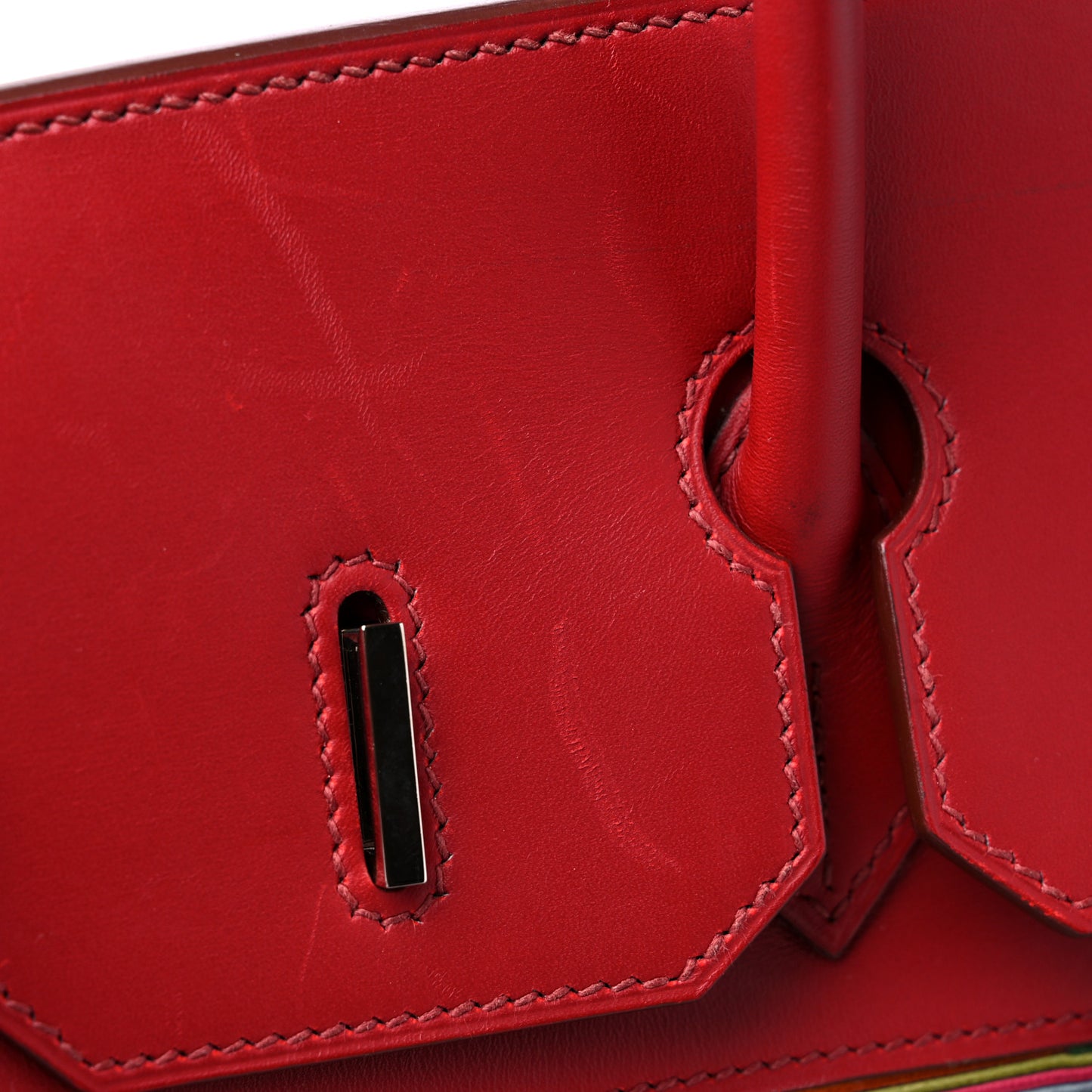 Swift Vibrato Birkin 35 Rouge Garance