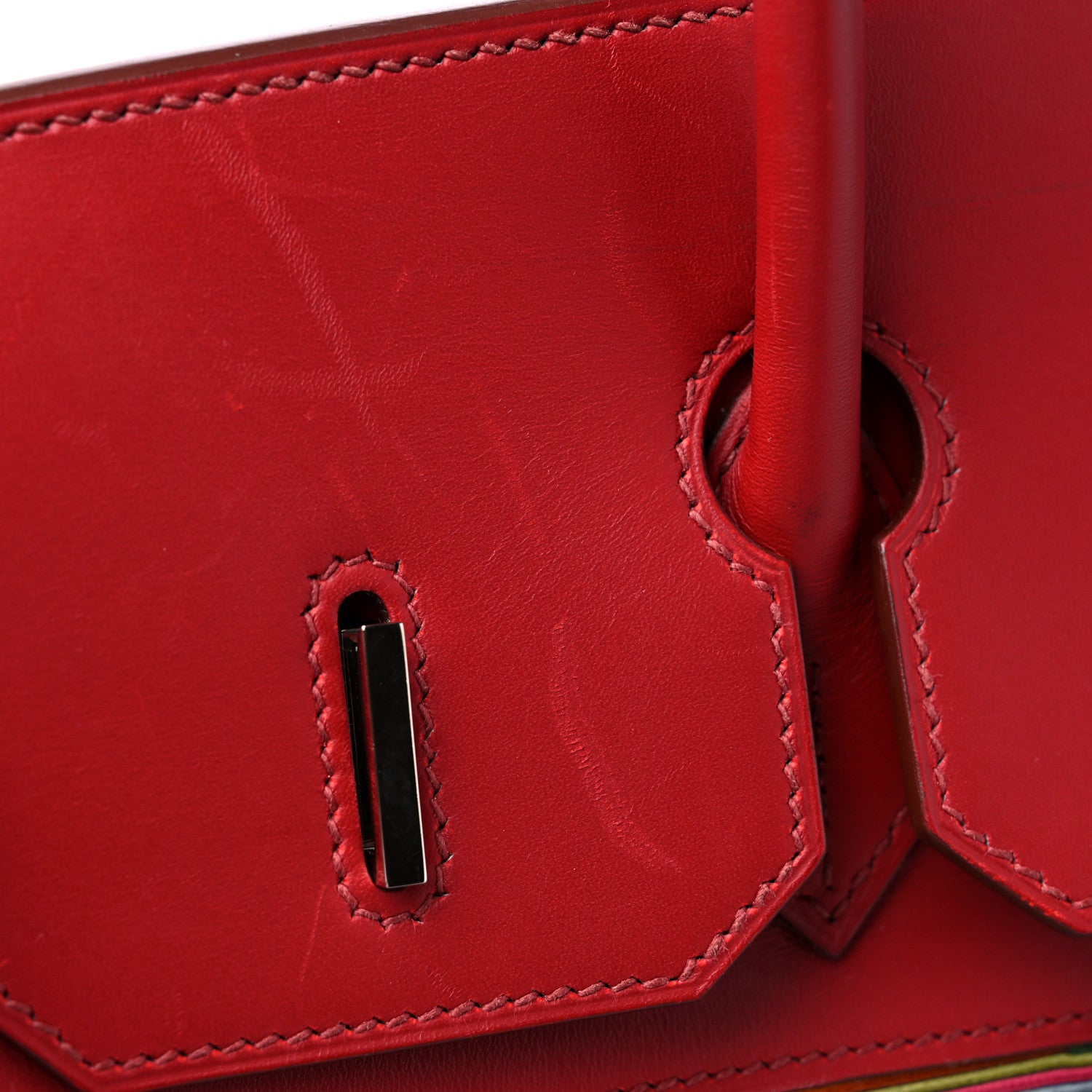 Hermes Swift Vibrato Birkin 35 Rouge Garance 14 of 15