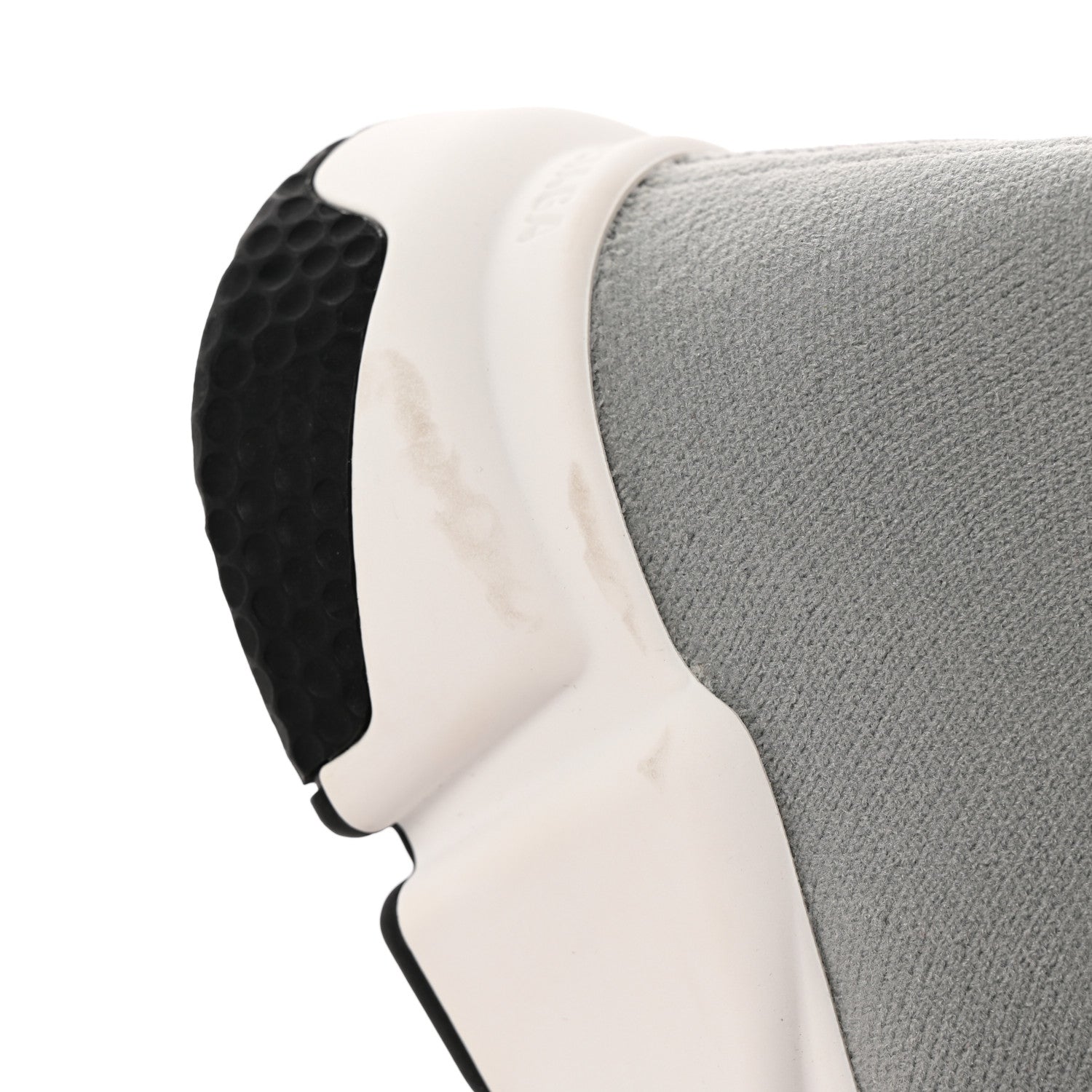 Balenciaga Sweatshirt Knit Womens Speed Lace Up Sneakers 37 Gris 8 of 11