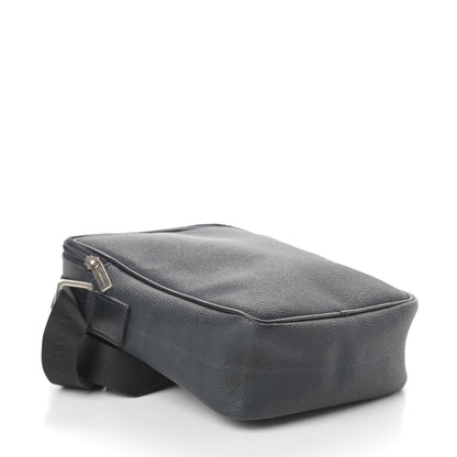 Burberry London Check Small Messenger Bag Dark Charcoal 4 of 8