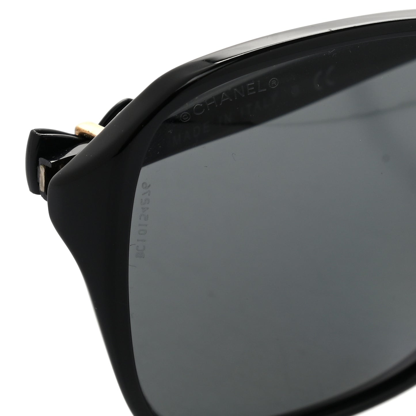 Acetate CC Bow Sunglasses 5205 Black