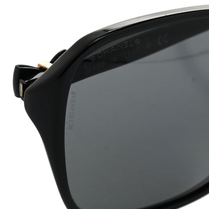 Chanel Acetate CC Bow Sunglasses 5205 Black 7 of 8
