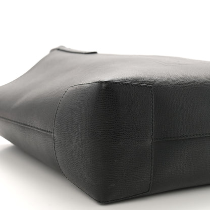 Burberry Calfskin TB Motif Embossed Medium Tote Black 8 of 11