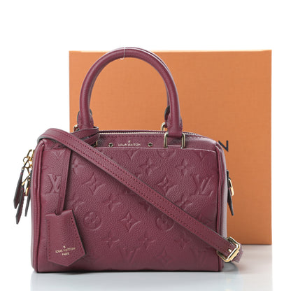 Louis Vuitton Empreinte Speedy Bandouliere 20 NM Raisin 12 of 12