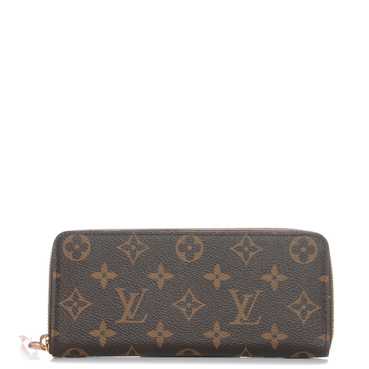 Louis Vuitton Monogram Clemence Wallet Rose Ballerine 1 of 7