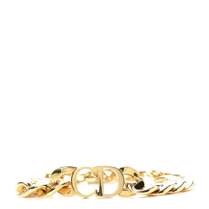 Christian Dior Brass CD Icon Chain Bracelet Gold 1 of 4