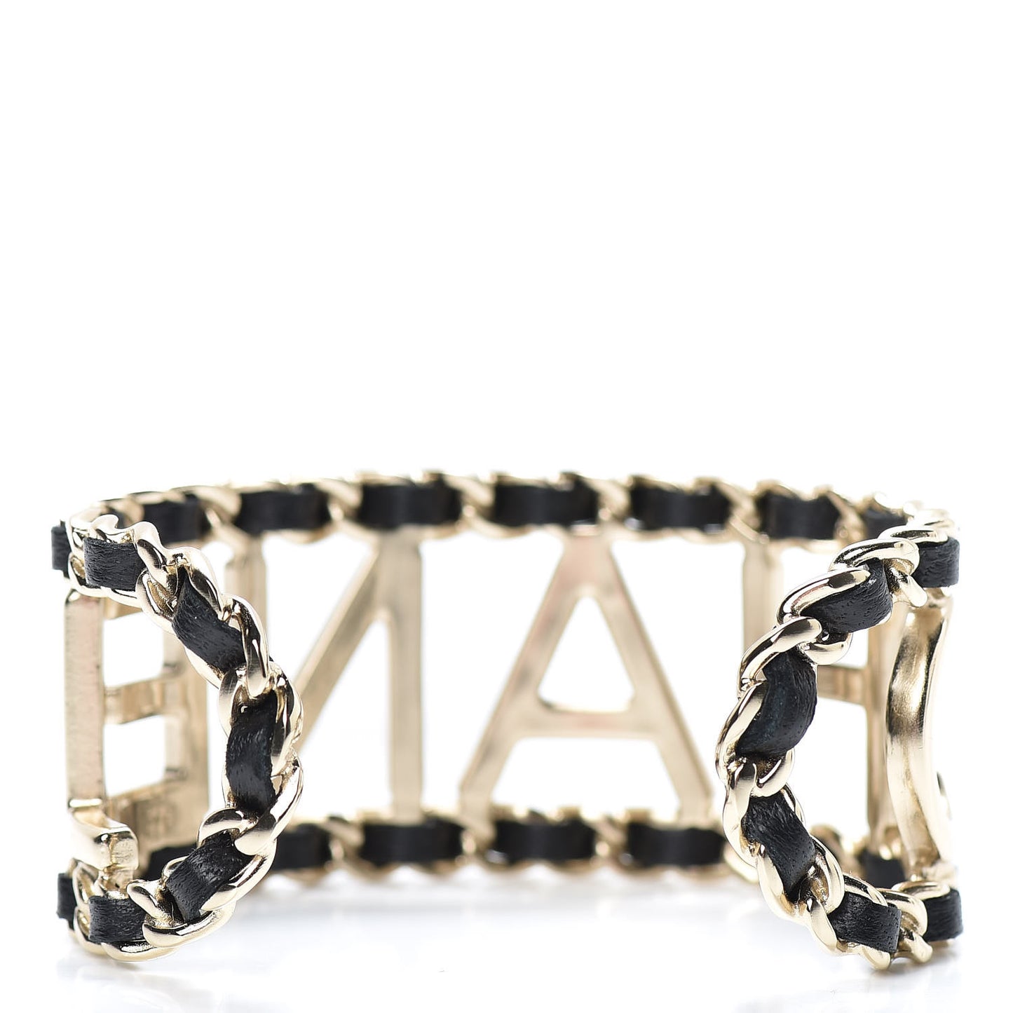 Lambskin Chain Vintage Allure Bracelet Gold