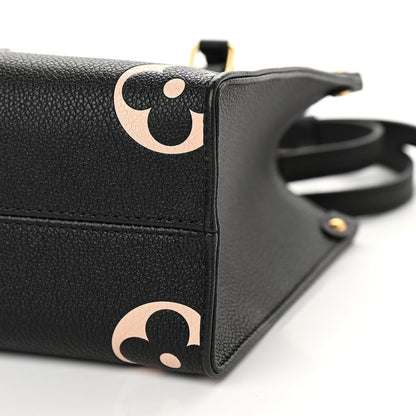 Louis Vuitton Empreinte Monogram Giant Onthego PM Black Beige 8 of 8