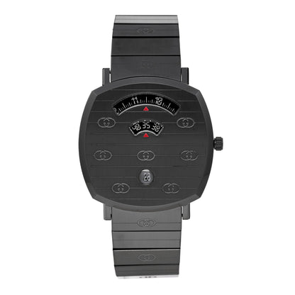 Gucci PVD Stainless Steel 38mm Grip Quartz Watch Black 1 of 5