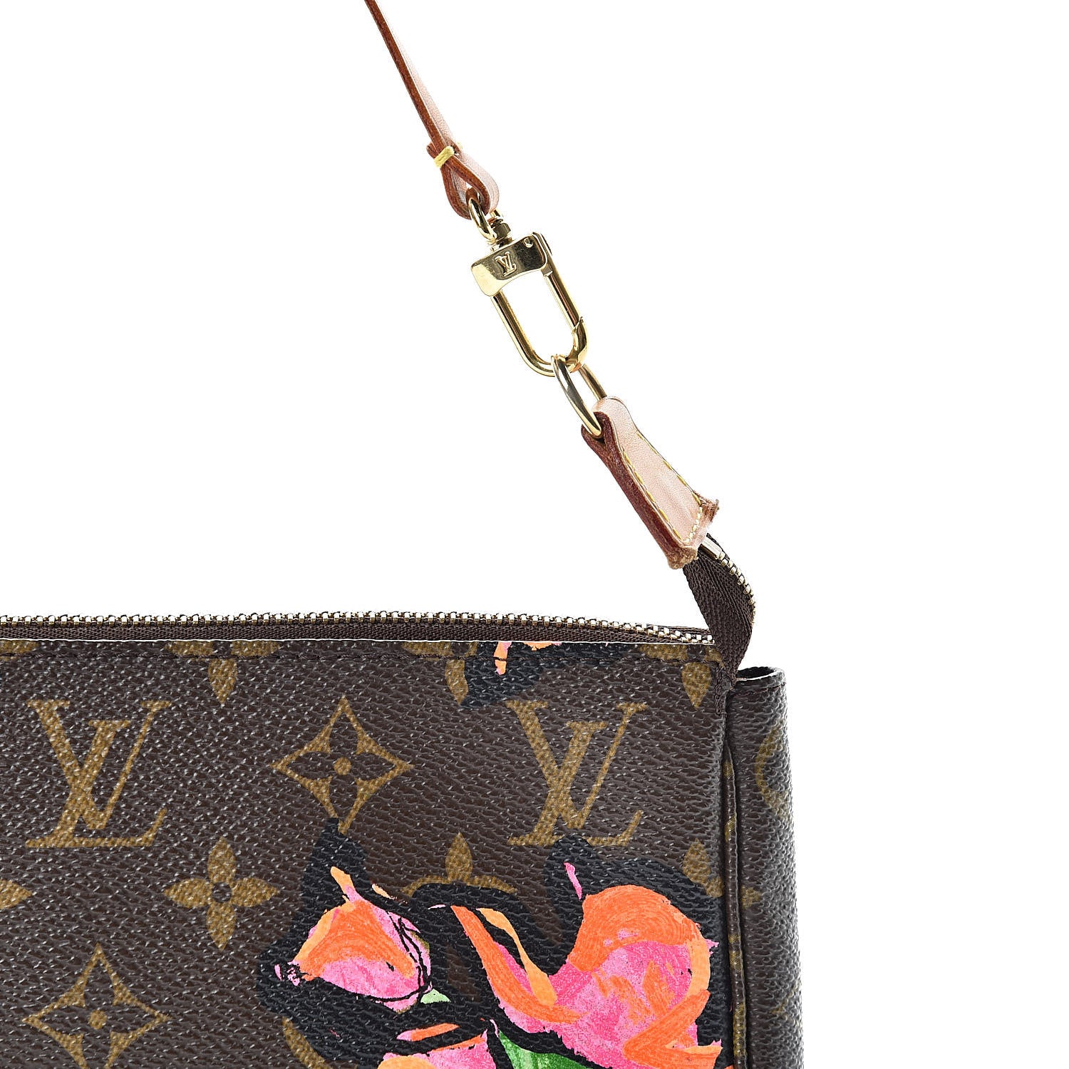 Louis Vuitton Monogram Roses Pochette Accessories 8 of 11