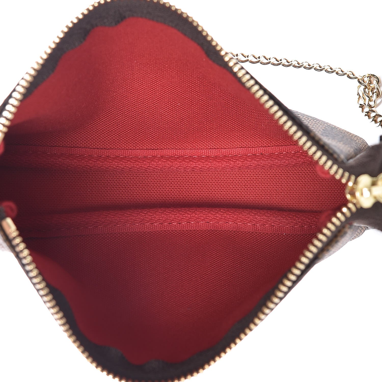 Louis Vuitton Damier Ebene Mini Pochette Accessories 5 of 7