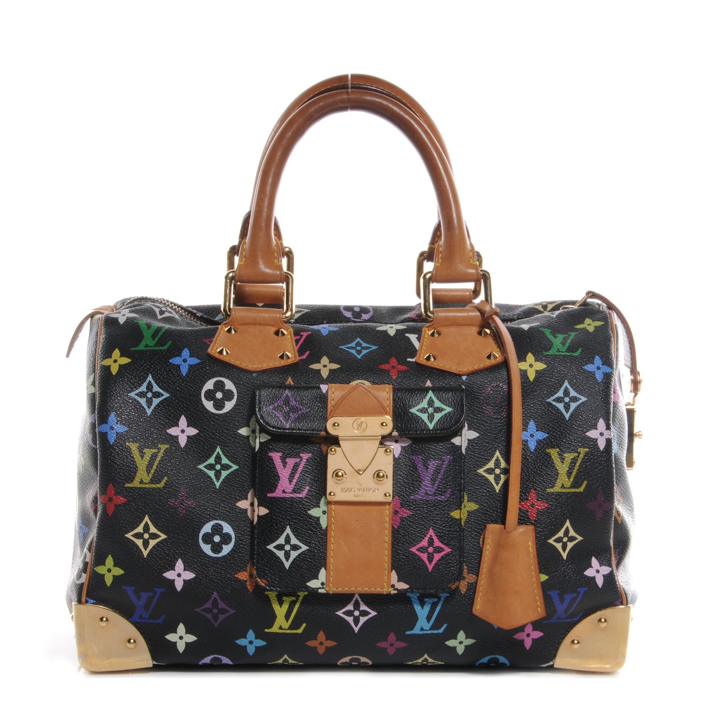 Monogram Multicolor Speedy 30 Black