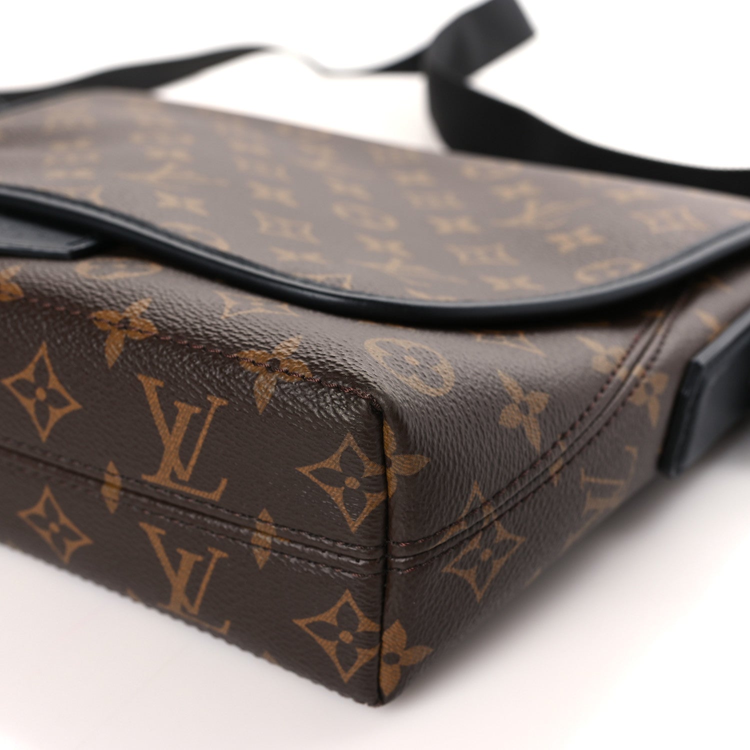 Louis Vuitton Monogram Macassar Magnetic Messenger 8 of 8