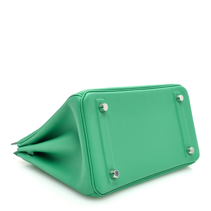 Hermes Swift Birkin Shadow 25 Menthe 4 of 11