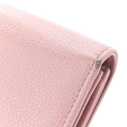 Chanel Caviar Timeless CC Large Gusset Flap Wallet Rose Pale 11 of 12