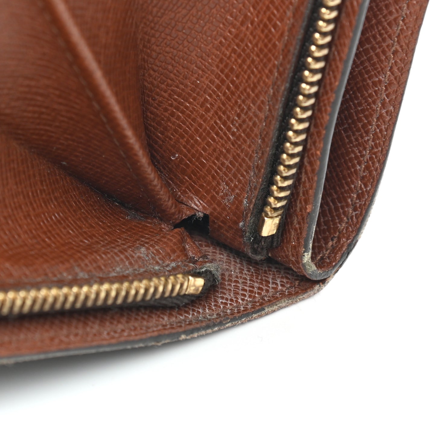 Monogram Compact Zippe Zipped Wallet