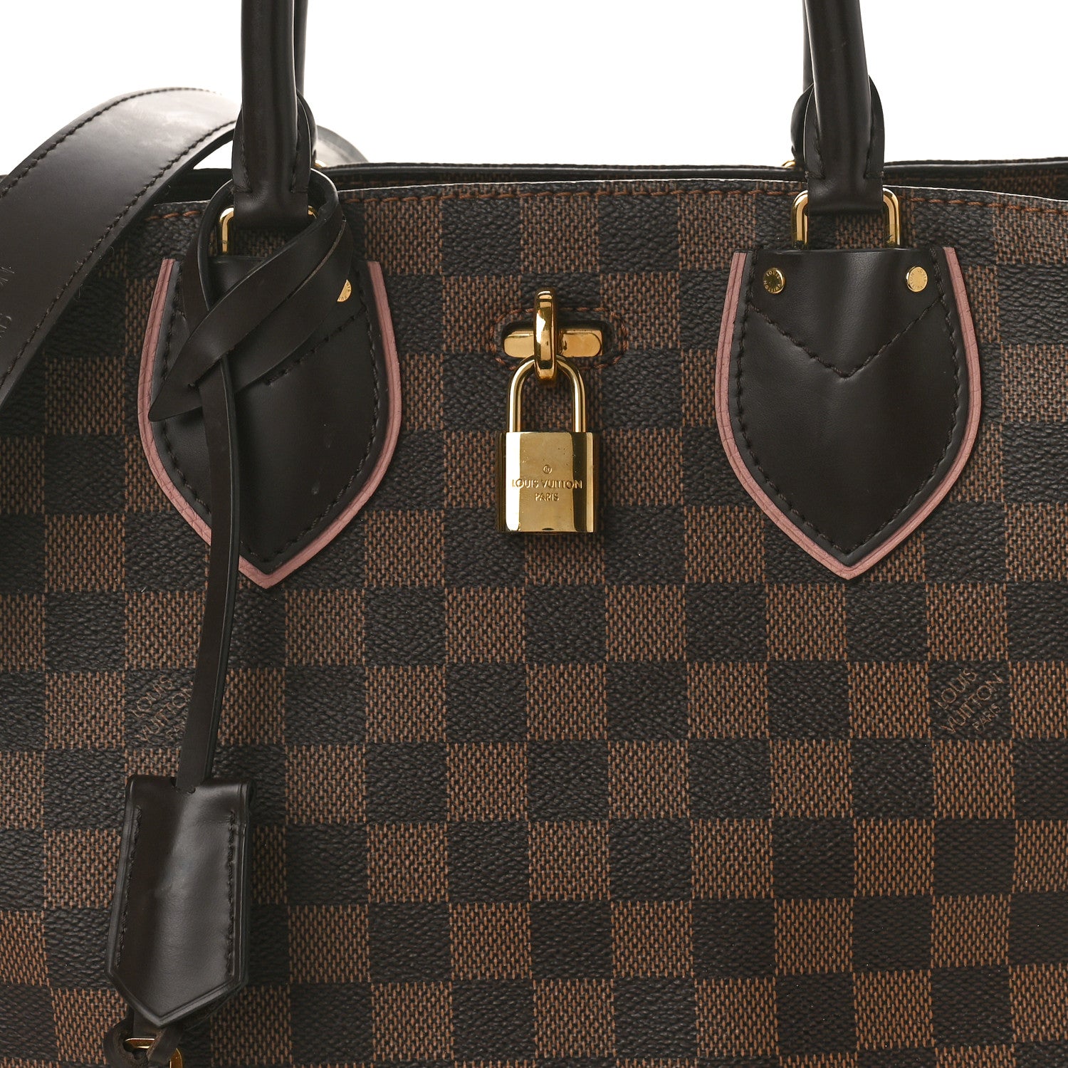 Louis Vuitton Cuir Taurillon Damier Ebene Normandy Magnolia 7 of 15