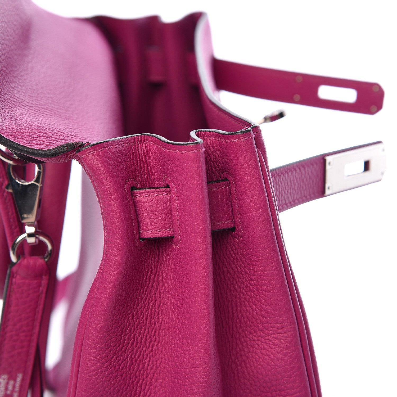 Hermes Togo Kelly Retourne 28 Rose Pourpre 22 of 42
