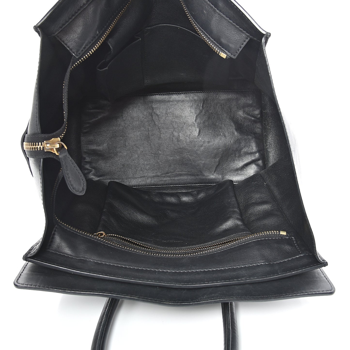 Smooth Calfskin Mini Luggage Black