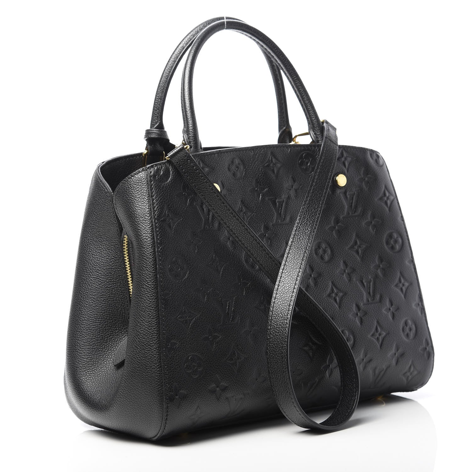 Louis Vuitton Empreinte Montaigne MM Black 3 of 10