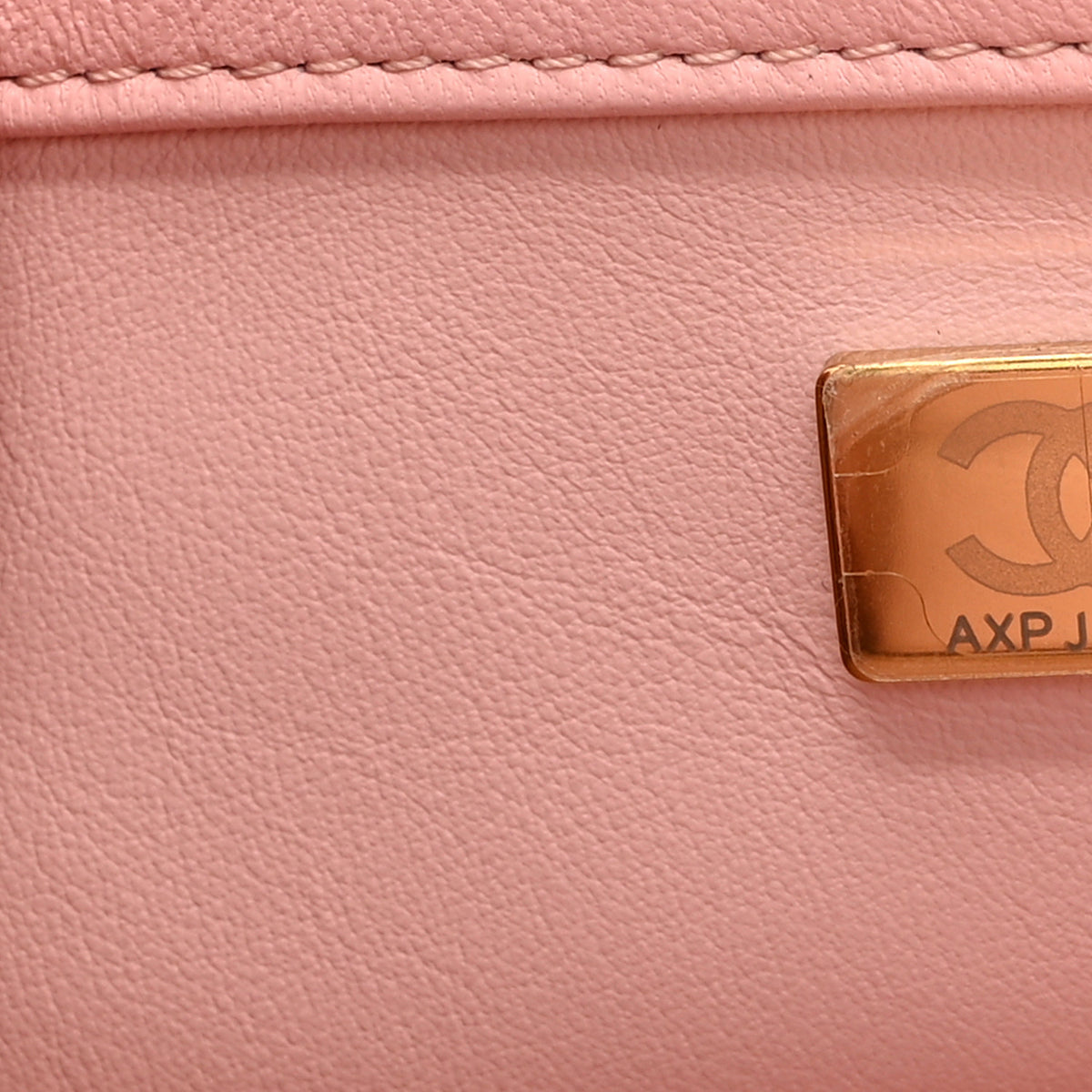Chanel Lambskin Quilted Mini Rectangular Sweet Camellia Flap Light Pink 7 of 10
