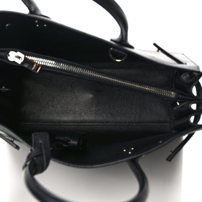 Saint Laurent Grained Calfskin Baby Sac De Jour Black 5 of 13